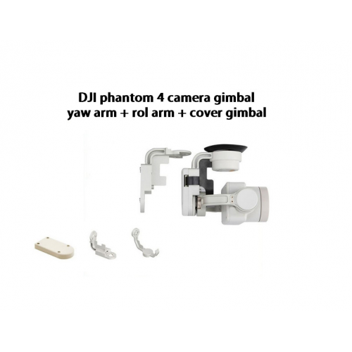 DJI Phantom 4 Camera Gimbal Yaw Arm + Rol Arm + Cover Gimbal